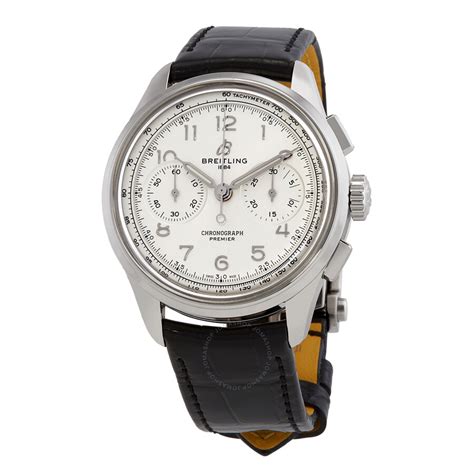 breitling premier white dial|Breitling Premier B09 Heritage Chronograph 40mm Hand Wound .